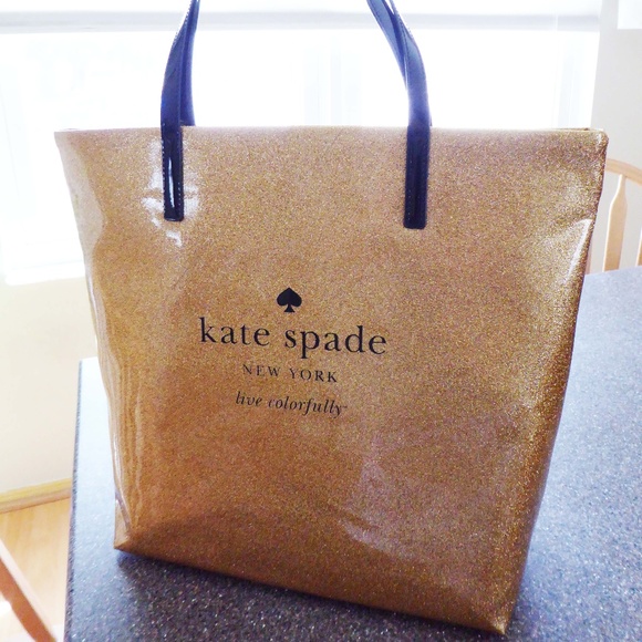 kate spade Handbags - ✨NWT Kate Spade Gold Bon Shopper Tote✨